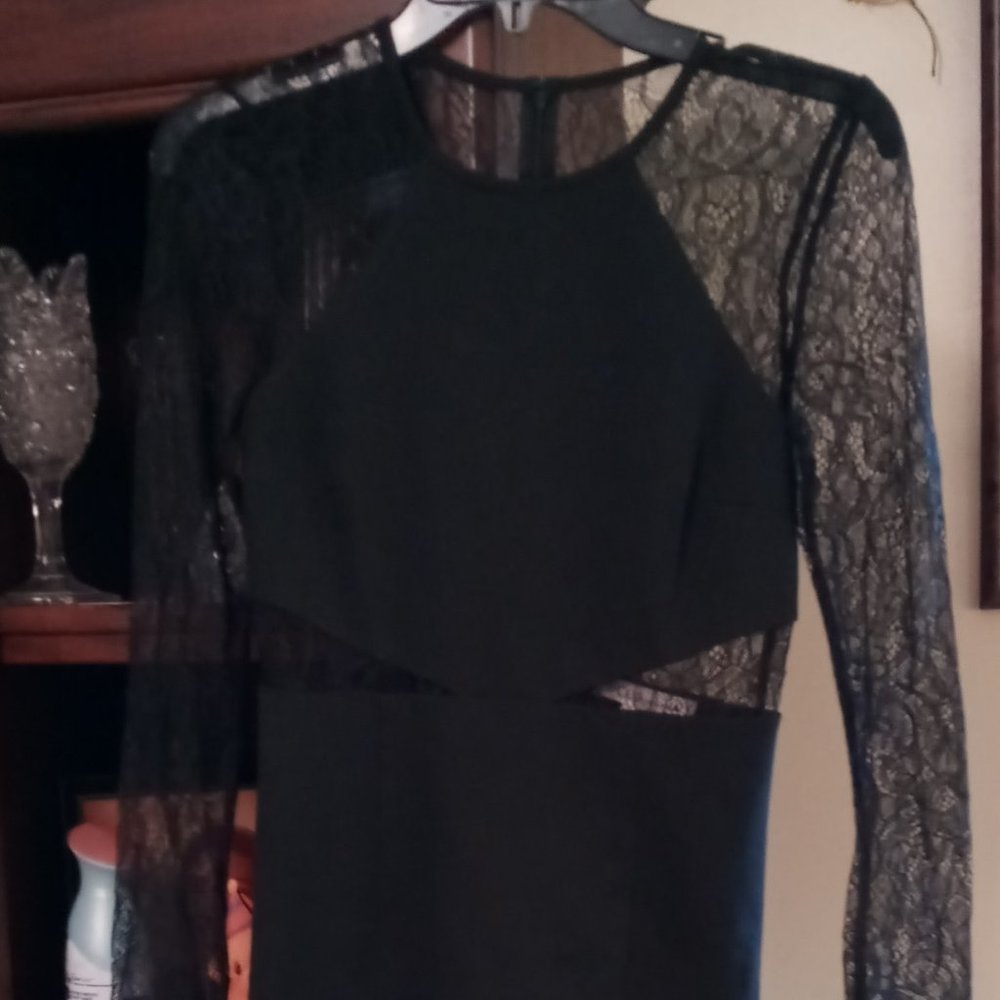 Black BeBe Dress